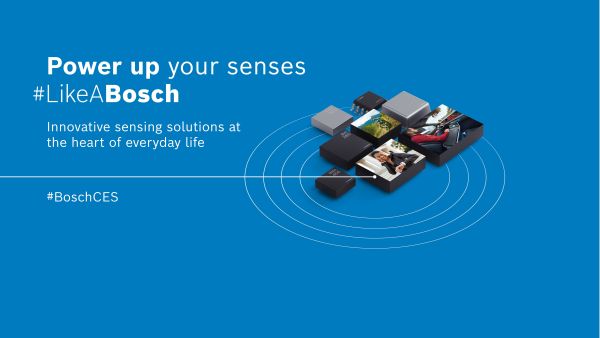 Bosch at CES CES 2023: Bosch sensors – making people’s lives safer and more convenient