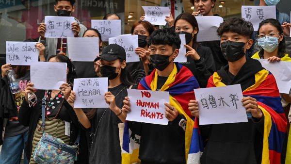 Silent protest 