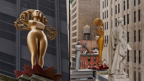 Woman statue
