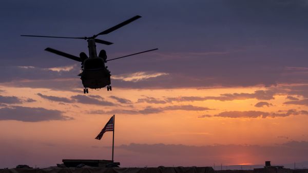 قاعدة عسكرية أمريكية في سوريا (أ ف ب)