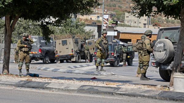 عناصر من قوات الإحتلال الإسرائيلي
