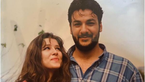 الممثل الراحل شادي زيدان مع زوجته سوزانا الفرا الممثل الراحل شادي زيدان مع زوجته سوزانا الفرا