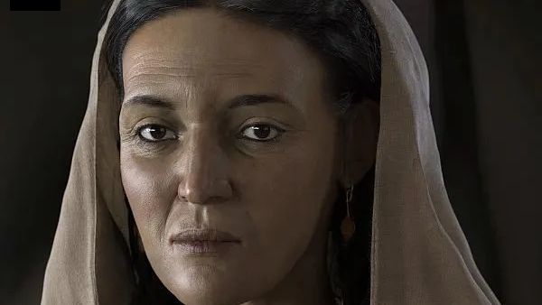ملامح وجه حنات السعودية النبطية في منطقة العلا في السعودية