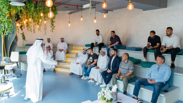 During the event Hatta Sports Club hosts Football Companies Week’s Events