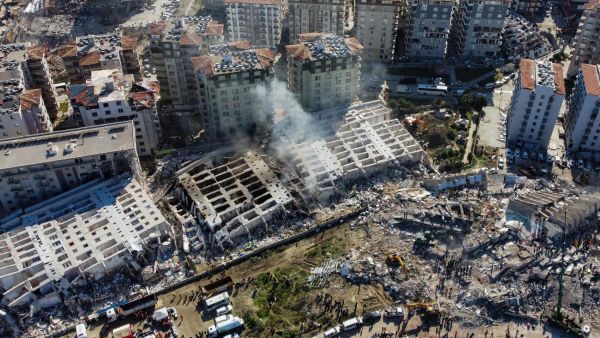How did earthquake change Turkey's place on map?