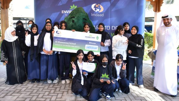 During the event Imdaad honors winners of Enviro Care Month campaign sustainability competitions
