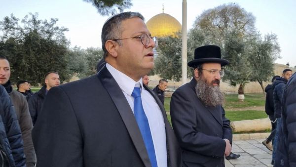 وزير الأمن القومي الاسرائيلي إيتمار بن غفير (أ ف ب)