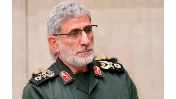  قائد فيلق القدس في الحرس الثوري الإيراني، إسماعيل قاآني