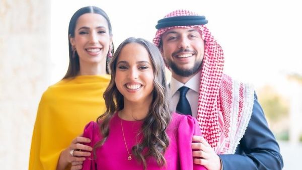 الصورة التي نشرها ولي العهد الأردني على منصة انستغرام