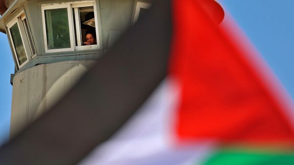 Palestinian flags
