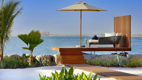 Al Hamra Beach deck. the Ritz-carlton Ras al Khaimah al Hamra beach celebrates five years of creating #rcmemories