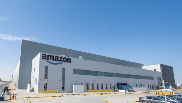Amazon Facade. Amazon continues to invest in the UAE, opening a new Fulfillment Center in Dubai South