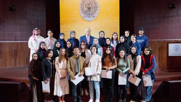 جامعة جورجتاون بمؤسسة قطر تكرم 207 من الطلاب المتميزين أكاديميا في حفل استقبال يستضيفه العميد
