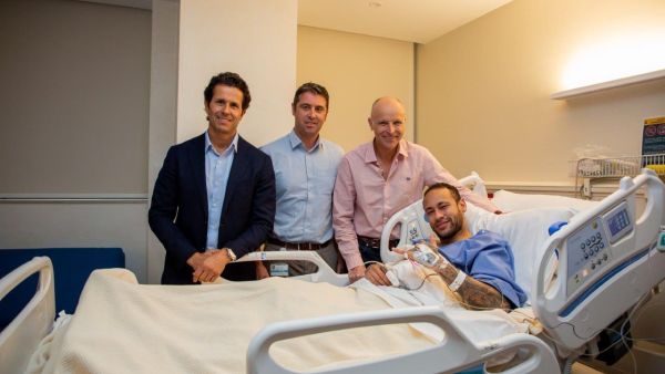 During the event Neymar underwent successful surgery at Aspetar In Doha