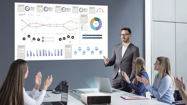 LG ProBeam Projector, Designed for Optimal Productivity in Business and Office Environments Experience unbeatable level of functionality and performance with LG probeam