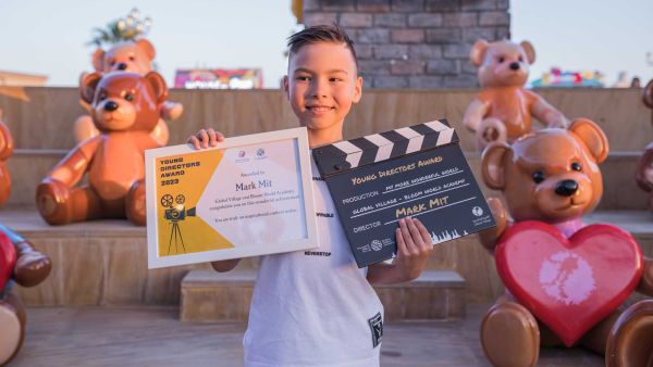 Mark Mit & Sana Sajin have been selected as the winners of The Young Directors Award competition, receiving full school scholarships worth over AED 1 million to Bloom World Academy Global Village and Bloom World Academy announce winners of Young Directors Awards competition