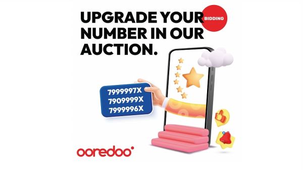 ooredoo gives back this ramadan with charity auction on special numbers