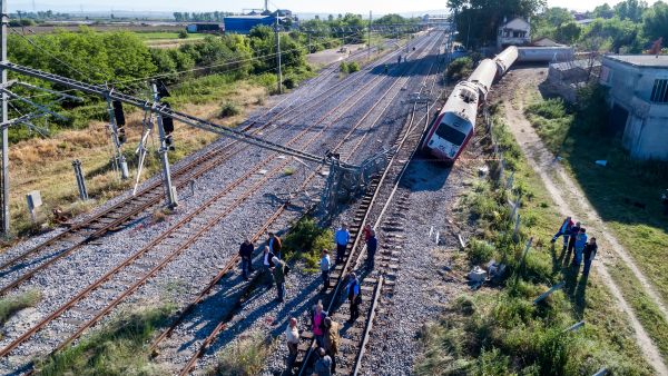 Train collision 