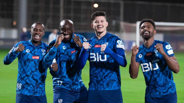 الهلال يلاقي الباطن اليوم (المصدر: Alhilal_EN@)
