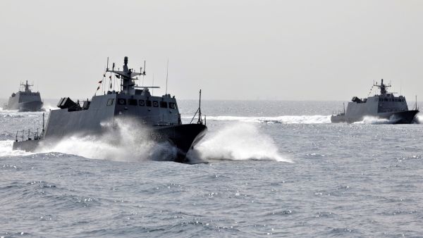 China rehearses sealing off Taiwan