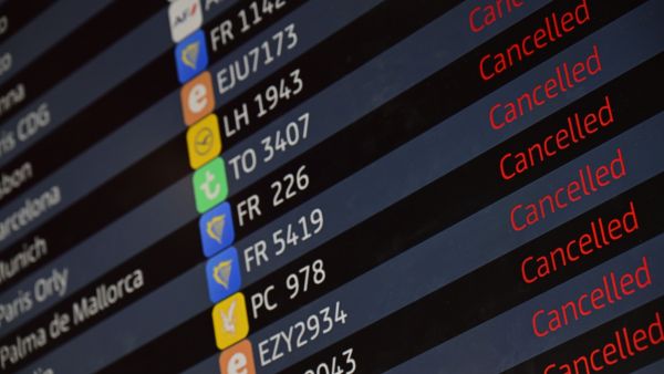 Berlin airport cancels departures under strike