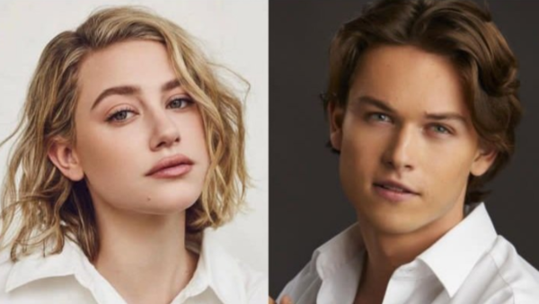 Lili Reinhart kisses Cole Sprouse lookalike