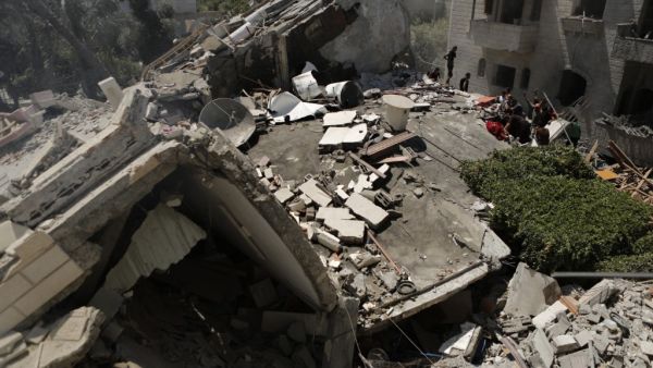  Israeli planes bomb Gaza site 