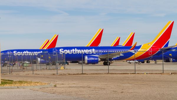 Southwest Airlines' fleet of Boeing 737