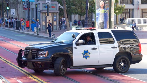 San Francisco Police car 