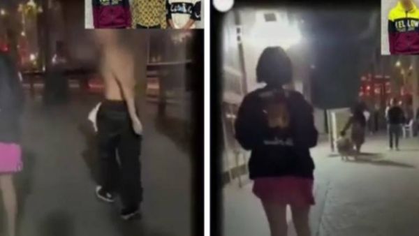 شبان يتحرشون بسائحة أجنبية في شارع عام قرب ميدان التحرير في القاهرة