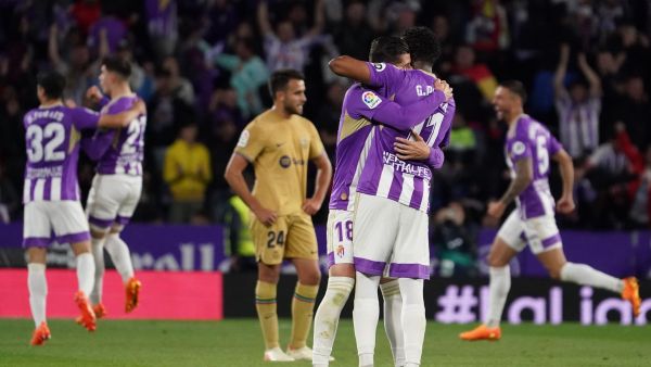 برشلونة يسقط أمام بلد الوليد (Photo by CESAR MANSO / AFP)