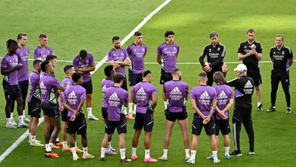 ريال مدريد يتطلع للظفر باللقب اليوم (المصدر: أ ف ب)