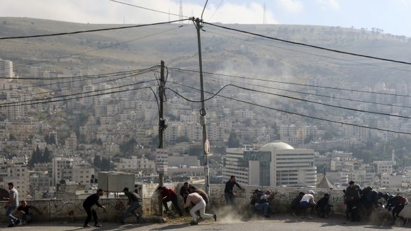 Israeli forces, Palestinian men