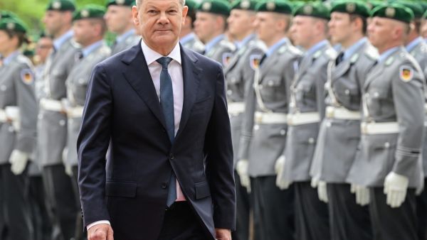 German Chancellor Olaf Scholz