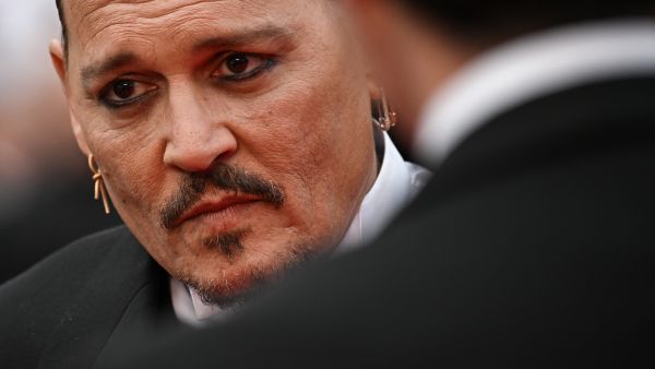 Johnny Depp cries at Cannes Film Festival