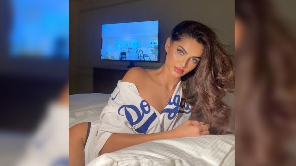 Iranian-American model Mahlagha Jaberi