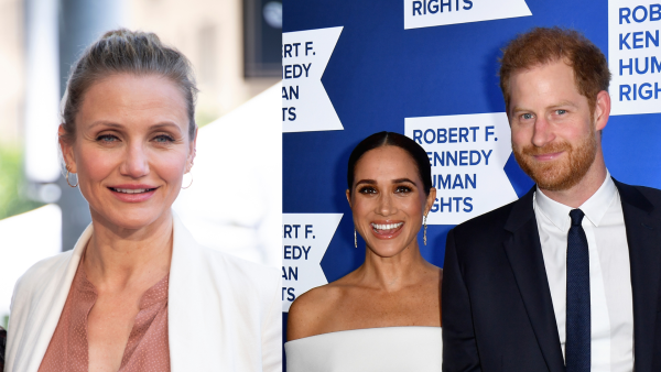 Harry and Meghan go for sushi with Cameron Diaz 