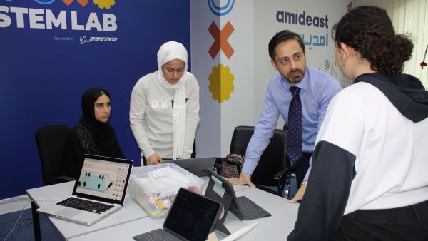 During the event Young STEM Ambassadors celebrate successful graduation
