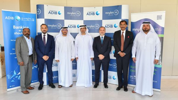 During the event Meydan Free Zone and ADIB sign strategic partnership to empower SMEs to Grow from Dubai