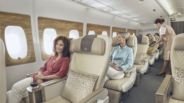 Cheers with chandon - Emirates offers an exclusive vintage sparkling wine in premium economy