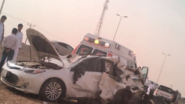 حادث سير مروع في السعودية