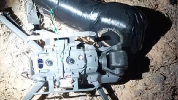 الجيش الاردني يسقط مسيرة قادمة من سورية تحمل اسلحة