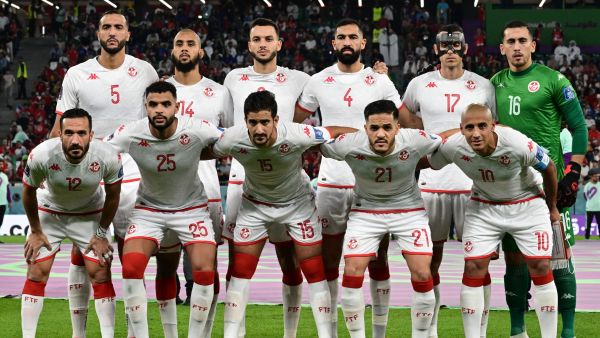 منتخب تونس (Photo by Miguel MEDINA / AFP)