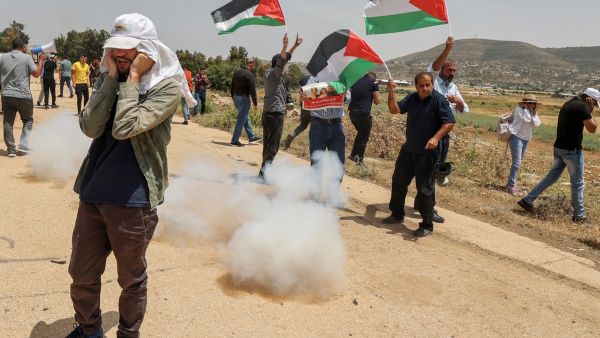 8 Palestinians injured in Israeli attack on Nablus