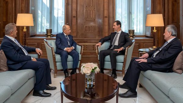 Syrian president and former Lebanese president