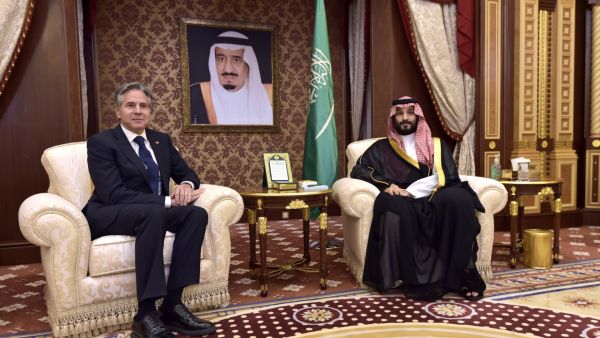 Saudi Crown Prince holds talk with Blinken