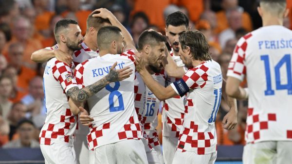 كرواتيا إلى نهائي دوري الأمم الأوروبية (Photo by JOHN THYS / AFP)