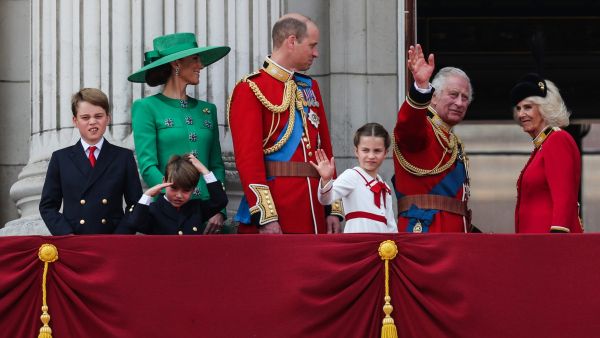 Princess Charlotte and King Charles