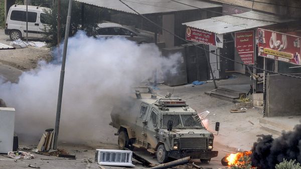 Palestinians Jenin, Israeli forces