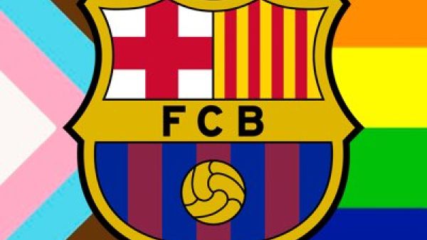برشلونة يدعم المثلية